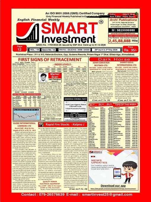 Cover image for SMART INVESTMENT 